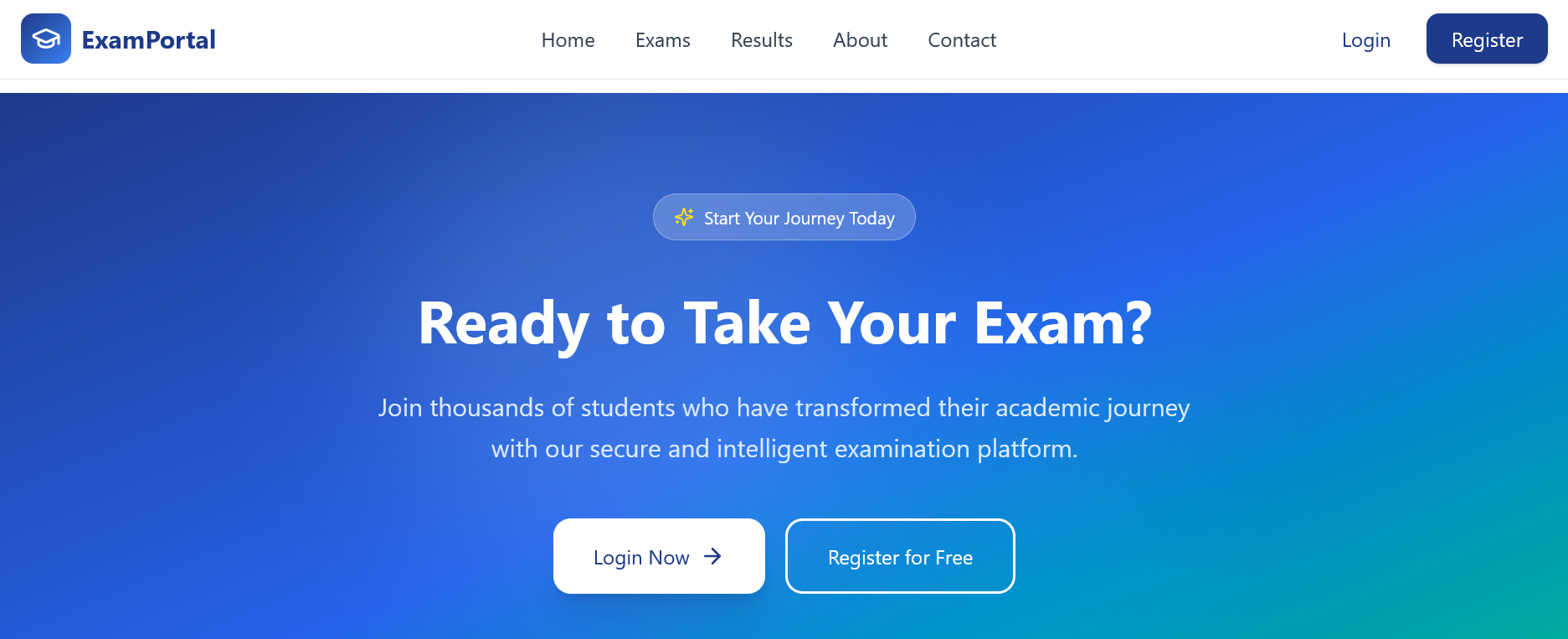 Exams Portal