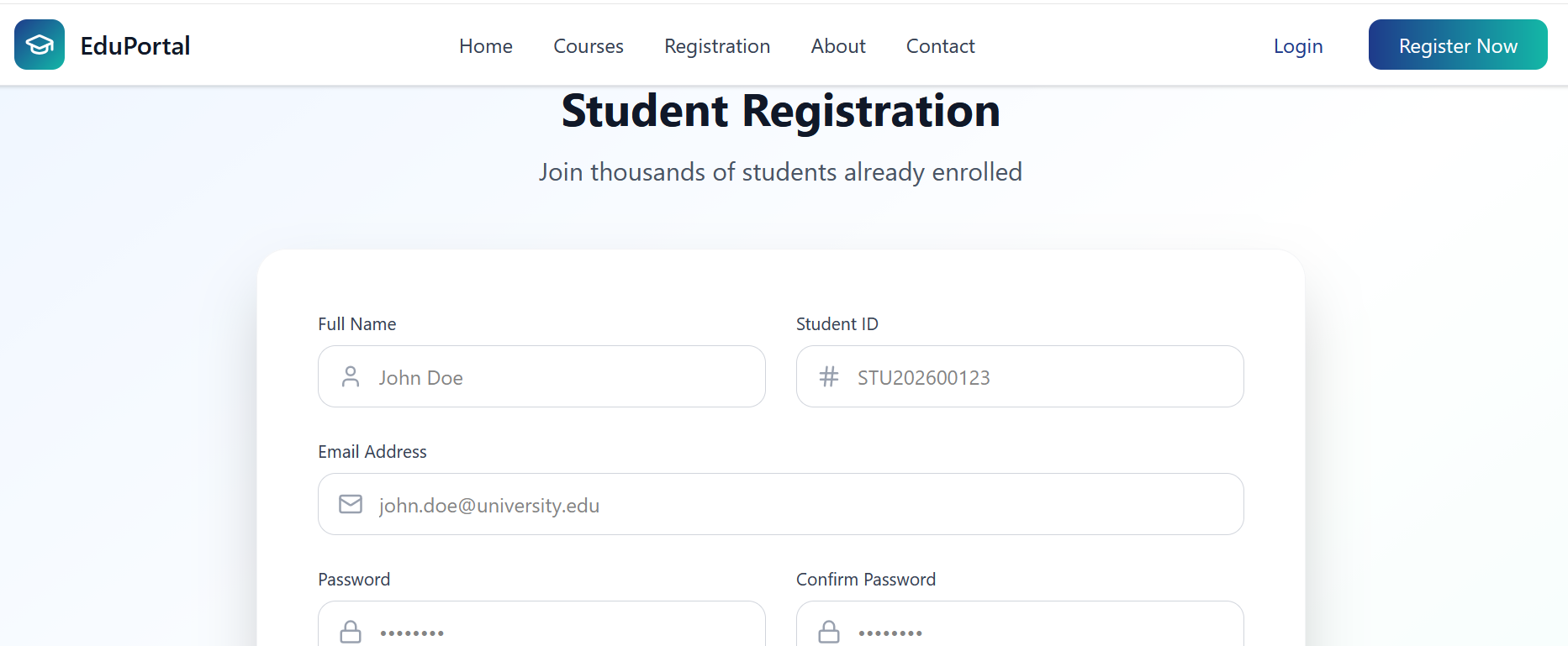 Registration System